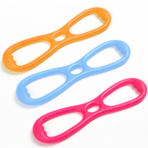 Wholesale workout fitness loop figure 8 shaped resistance bands