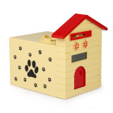 good quality plastic electric cat steal coin counting jar piggy bank alcancia digital mini atm money saver for kids