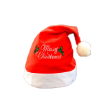 Embroidered Traditional Classic Christmas Hats