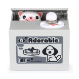 Xiaoboxing China factory cheap price loving piggy plastic dog money saving bank toy storage box for children