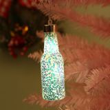 Factory Custom Christmas Ornaments Christmas Tree Hanging Gifts Transparent Snow Led Christmas Balls