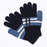 custom logo wool gloves warm acrylic knitted winter unisex gloves