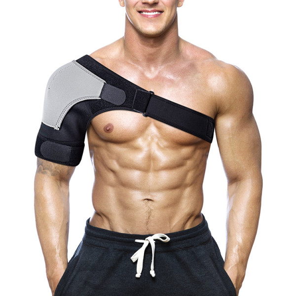 Men Suits Back Posture Shoulder Support Belt Shoulder Brace Support Compression Sleeve for Torn Rotator Cuff