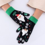 Texting Gloves Stretch Knitted Christmas Gloves Winter Warm Touchscreen Gloves