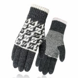 hot fashion winter Wool touchscreen texting gloves with 100%wool best quality