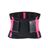 Colorful Breathable Waist Trimmer Belly Band Stomach Shaper Pink Waist Trainer for Women