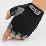 New Products Wholesale Custom Anti-Slip Half Finger Bike Cycling Gloves