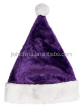 high quality plush kids adult promotional red and white custom giant santa hat