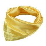 Custom Fashion Beautiful Soft Smooth Satin Bandana For Women Dark Purple Silk Bandana Square