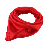 Stock 60x60cm Plain Colors Satin Silk Head Square Silk Scarf
