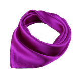 Stock 60x60cm Plain Colors Satin Silk Head Square Silk Scarf