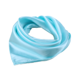 Stock 60x60cm Plain Colors Satin Silk Head Square Silk Scarf