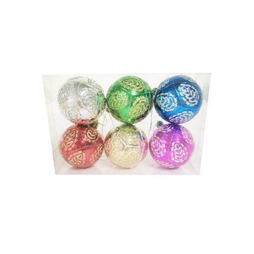 Red Green Golden 1.3Inch-7.5Inch Shatterproof Christmas Ball for Tree Decorations