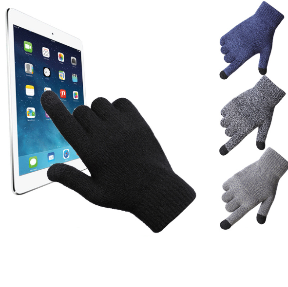 Touch Screen Phone Fleece Windproof Gloves Winter Warm Wear