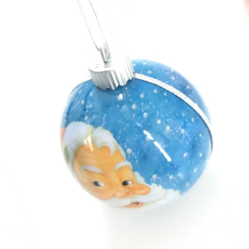 Logo Printed Christmas Ball Decoration