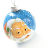 Logo Printed Christmas Ball Decoration