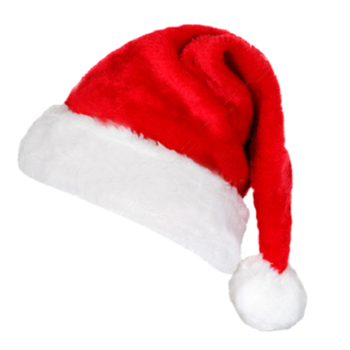 Wholesale red Christmas Santa Hats for adults