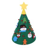 Creative Trendy Elegant New Year New Design Animated Felt Christmas Tree