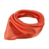 Stock 60x60cm Plain Colors Satin Silk Head Square Silk Scarf