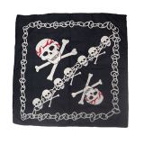 Cheap Custom Logo Printing Skull Customized Cotton Bandanas Bandana Square Scarf Bandanna