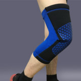 Breathable Elastic Knee Support Compression Knee Sleeves Pad For Football