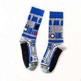 Custom 2018 Fashion High Quality Men Socks Designs Funny Happy Socks Men