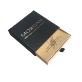Paper drawer style slide open paper  box packaging for scarf