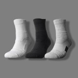 Men Tube Professional Actual Combat Long Tube Breathable Thick Towel Bottom High-Top Elite Basketball Sports Socks