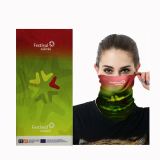 Wholesale Uv Protective Waterproof Neckerchief Dark Brown Neck Gaiter Tube Bandana