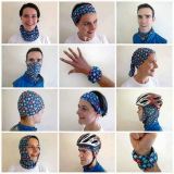 Outdoor Sports Riding Cycling Sun Protection Printings Anti-Uv Face Scarf Custom Neck Gaiter Tube Bandana