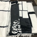 Custom Super Quality Outdoor Oversized Hooded Mink Sherpa Baby Sublimation Blanket