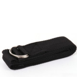 Organic Cotton Yoga Strap Belt Band Custom With Logo Design Yoga Stretch Strap