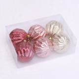 Wholesale indoor Christmas ornament shatterproof plastic Xmas decorative ball
