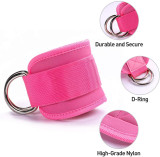 Protect Ankle Avoid Injuries Weight Lifting Workout or cable machines Gym Cable Ankle Straps
