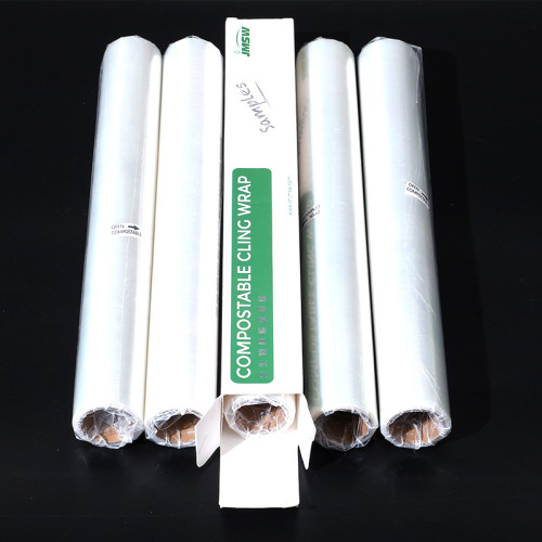 2020 New Free Sample 100% biodegradable and compostable Sustainable Shrink bag Film for Pallet