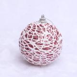 grey foam Christmas ball