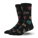 2021 New Arrival Happy Socks Men Dog Cat Shark Owl Harajuku Novelty Street Wear Funny Socks Men Cotton Long Socks