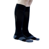 Factory Direct Sale Men's Essential Sports Jacquard Black Socks Running Compression Socks