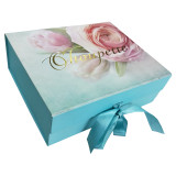 Luxury Magnet and Ribbon Closure  packaging boxes for clothes