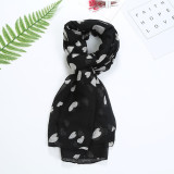 Various styles high-quality colourful designer styles printed scarf silk for women