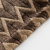 High Quality Microfiber Coral Fleece Blanket Ombre Brown Throw Blanket Wholesale