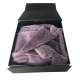 High quality  flat packed  dresses clothes packaging shipping box with magnet