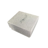 Bespoke Design Custom Logo Cardboard Paper Glitter Earring Jewelry Packaging Box With Foam Insert