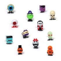 Halloween Wind Up Toys Clockwork Winding EyesJumping Teeth Ghost Teeth for Adults Kids Party Practical Joke Toy