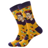 Sushi Tube Socks Mexican Skull Socks Cactus Men's Socks Women