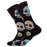 Sushi Tube Socks Mexican Skull Socks Cactus Men's Socks Women