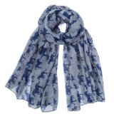 Various styles high-quality colourful designer styles printed scarf silk for women