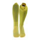 Fashion yellow unisex compression sock cycling sport socks high quality high tube socks