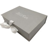 gift boxes packaging for clothing custom white collapsible gift box