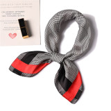 100% Silk Scarf Women Casual Decoration 70*70cm Small Square Silk Scarf Professional Silk Scarves Ladies